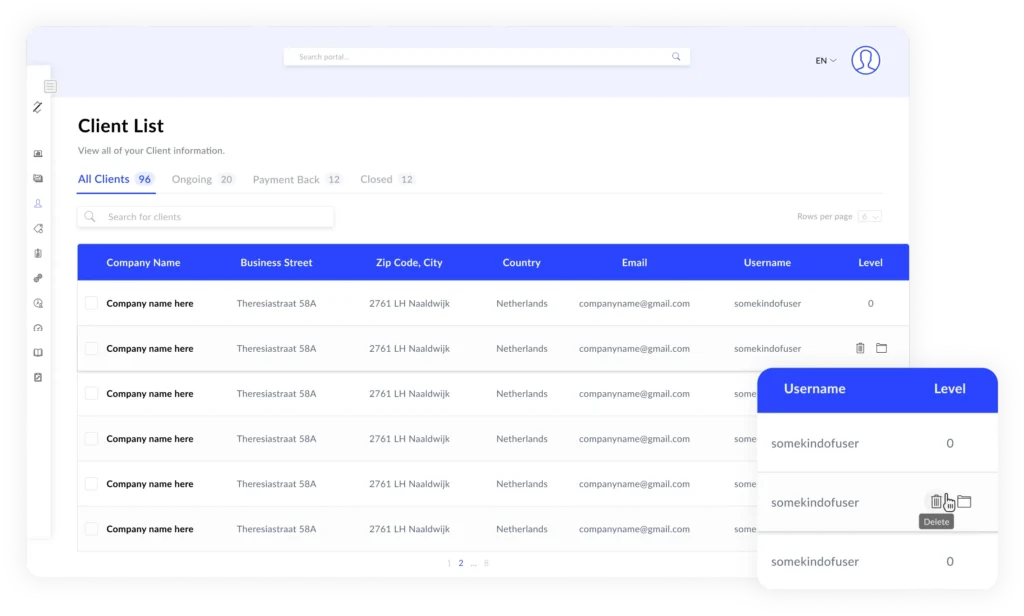 CRM systeem voor klantrelaties beheren
